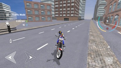 摩托车驾驶竞速模拟器3D截图