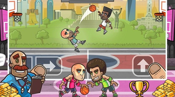 迷你篮球比赛游戏下载最新版下载截图