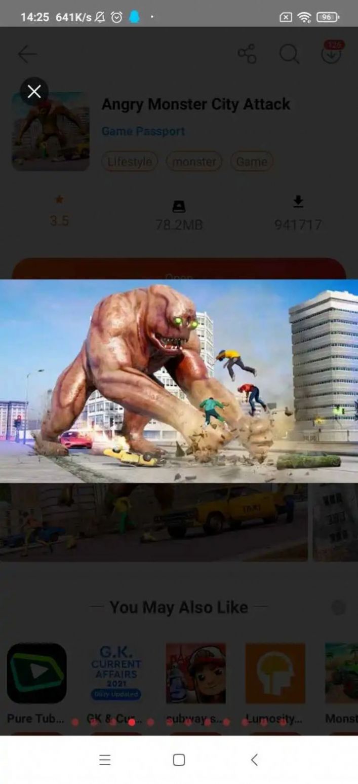 愤怒的怪物城市攻击游戏官方版截图
