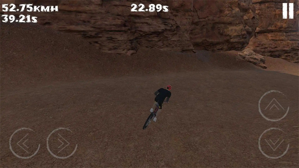 山地车速降峡谷游戏中文手机版截图