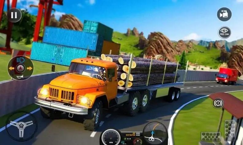 欧元卡车司机卡车游戏最新版下载截图