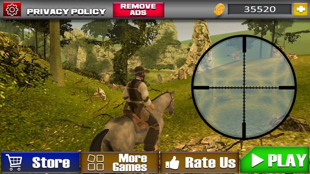 骑马射击野外狩猎游戏官方版截图