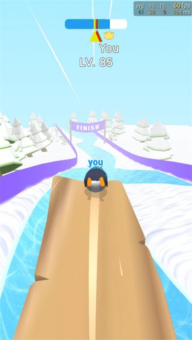 企鹅雪地赛游戏官方版截图