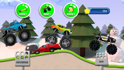 怪物卡车游戏的孩子手游安卓版截图