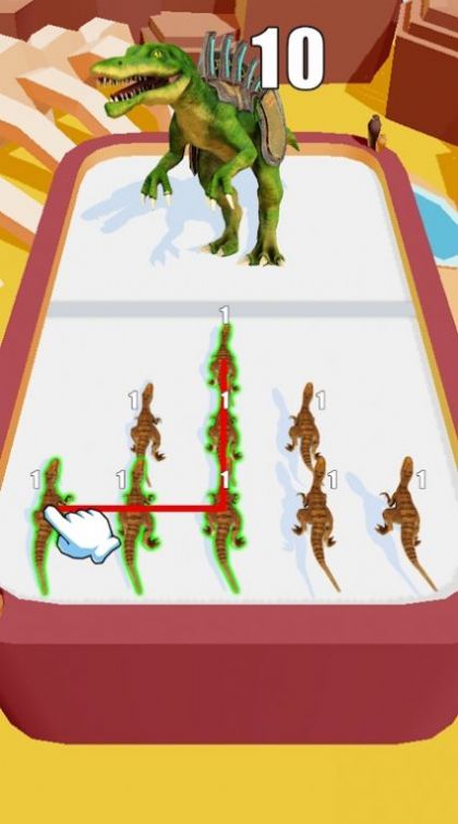 恐龙融合战斗游戏手机版截图