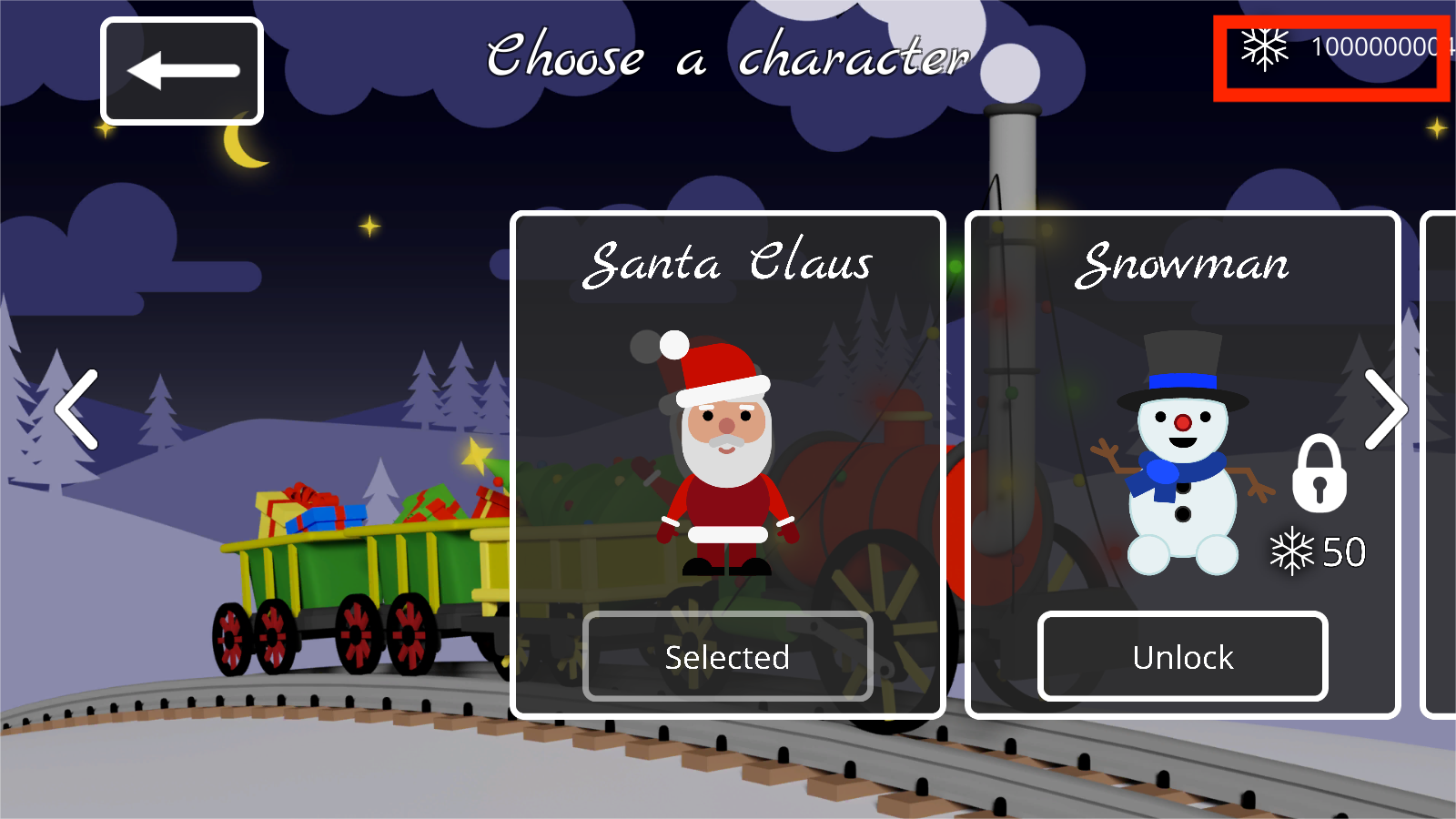 新年的圣诞老人火车破解版下载截图