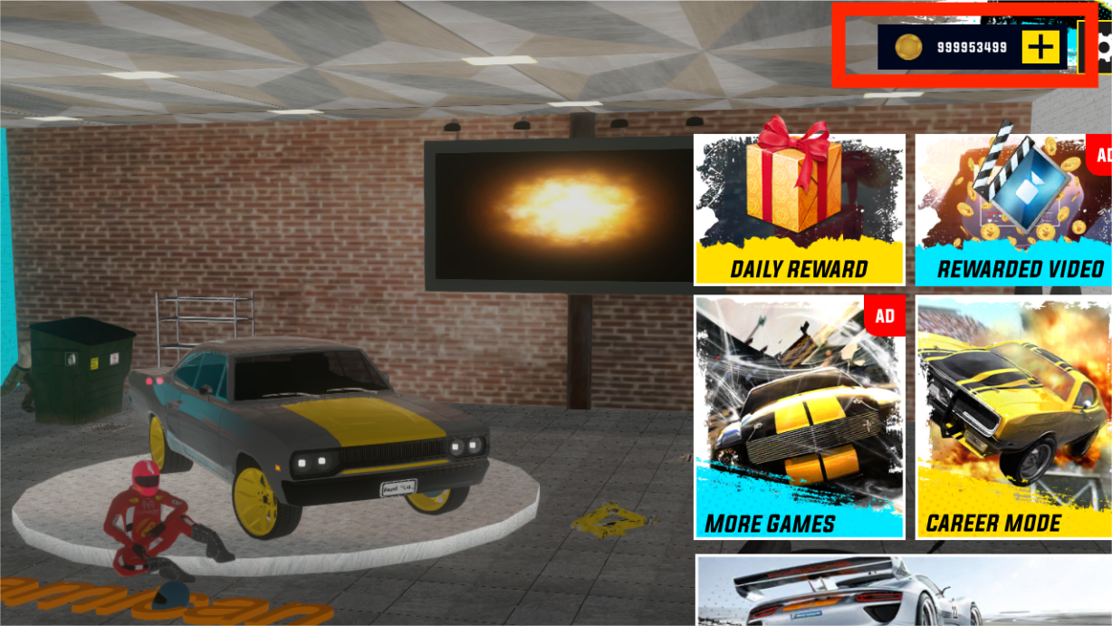 汽车特技赛车3D游戏破解版最新截图