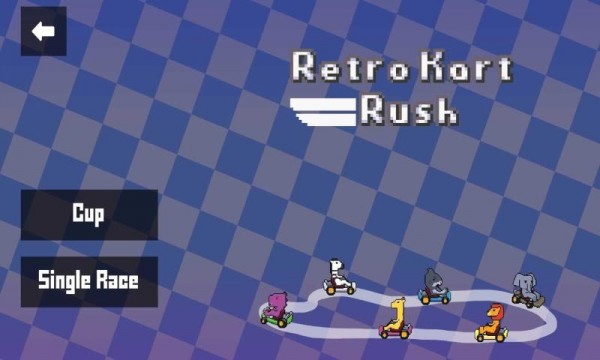 复古卡丁车冲刺（Retro Kart Rush）截图