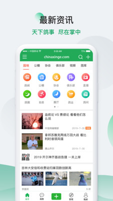 中国信鸽信息网app截图